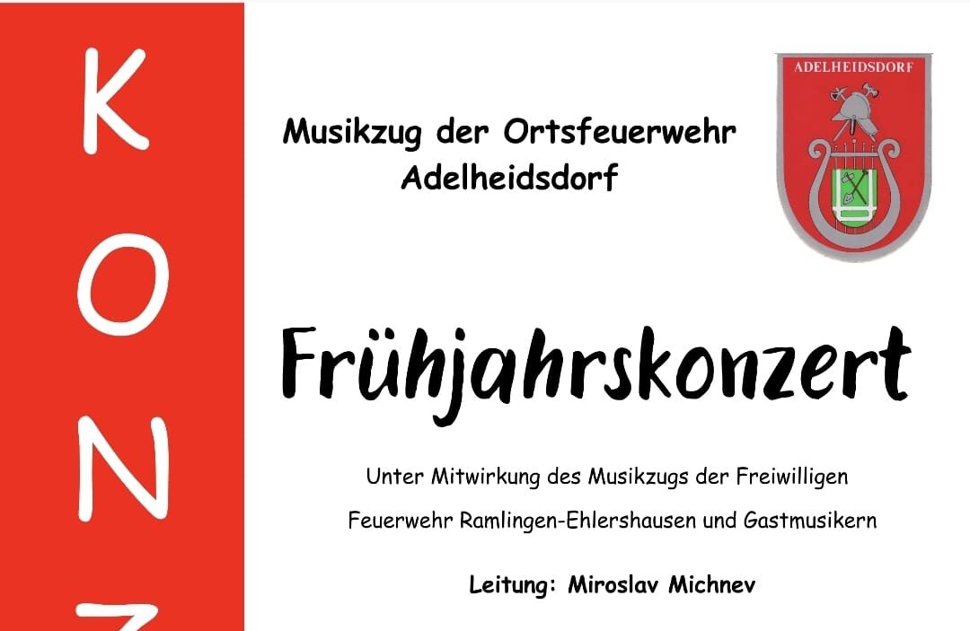 Frühjahrskonzert des Musikzuges